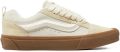 Vans Knu Skool Sneakers Unisex Marshmallow Light Gum Beige Suède VN0009QCDBS1 Unisex Sneakers Marshmallow 35 Licht Gewicht en Comfortabel - Beige