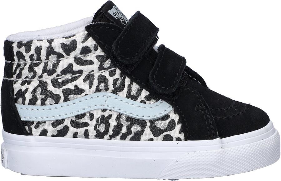 Vans SK-8 Mid meisjes sneakers Zwart multi