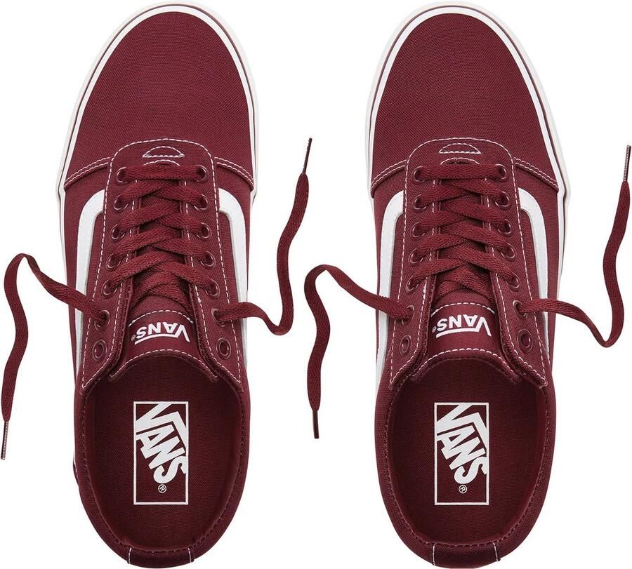 Vans Ward Canvas Heren Sneakers Port Royale White - Foto 4
