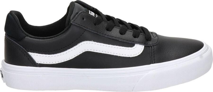 Vans Ward Deluxe Dames Sneakers (Tumble) Black White - Foto 2