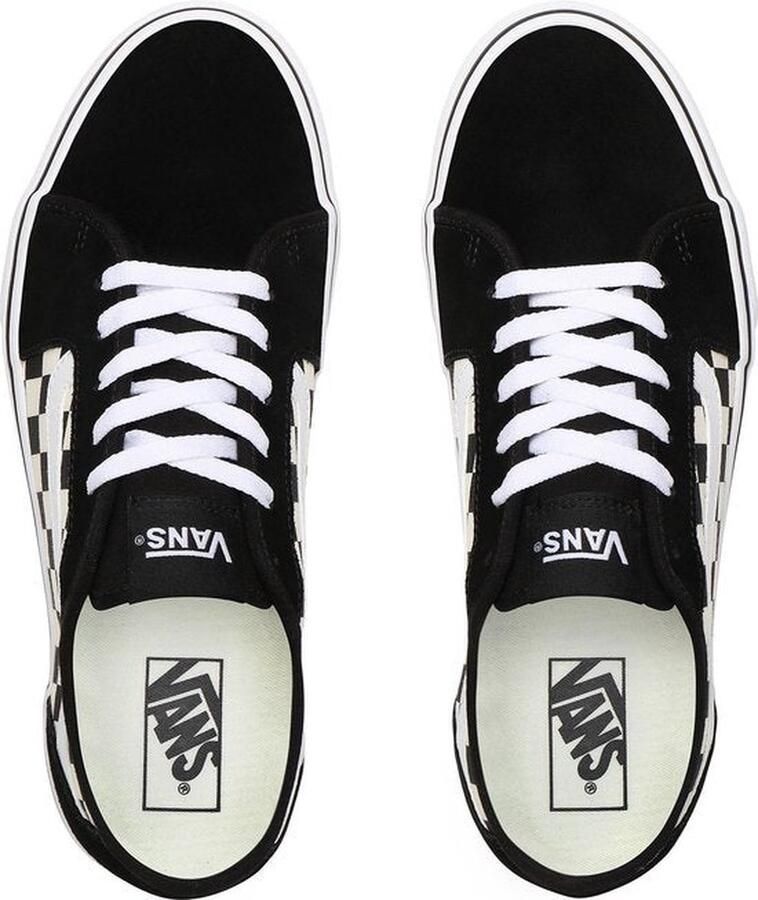 Vans WM Filmore Decon (Checkerboard) Black Whte Sneakers Unisex - Foto 3