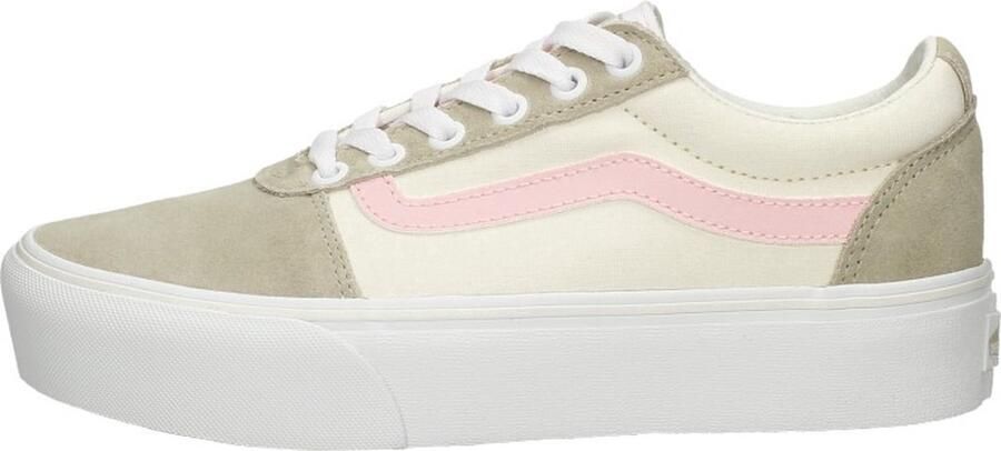 Vans Dames WM Ward Platform Color Block Beige - Foto 8