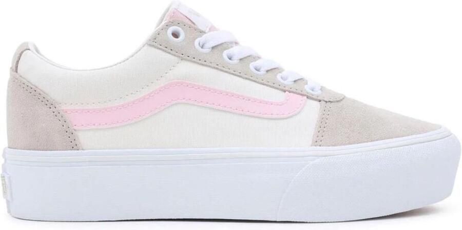 Vans Dames WM Ward Platform Color Block Beige - Foto 6
