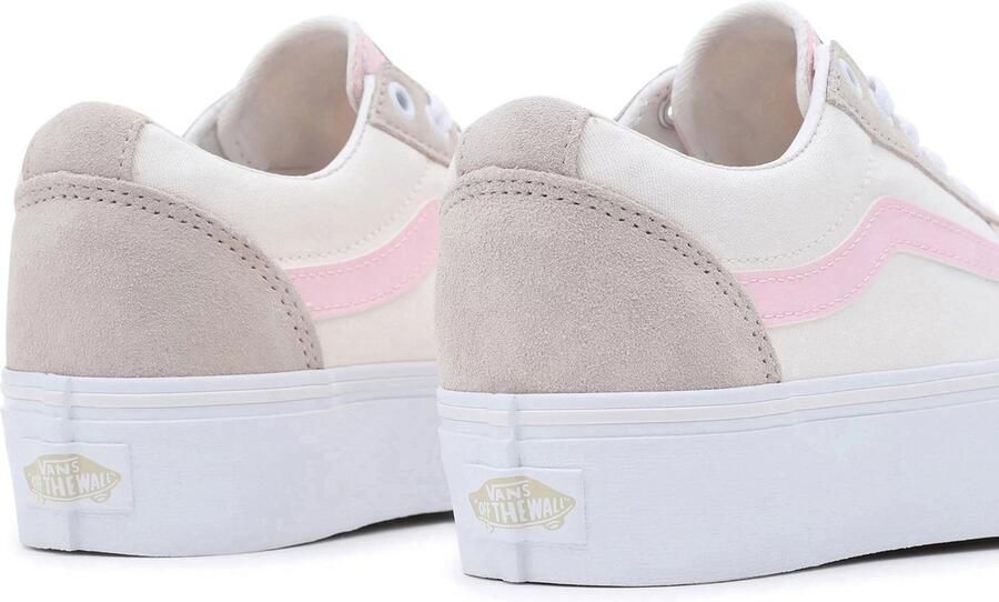 Vans Dames WM Ward Platform Color Block Beige - Foto 5
