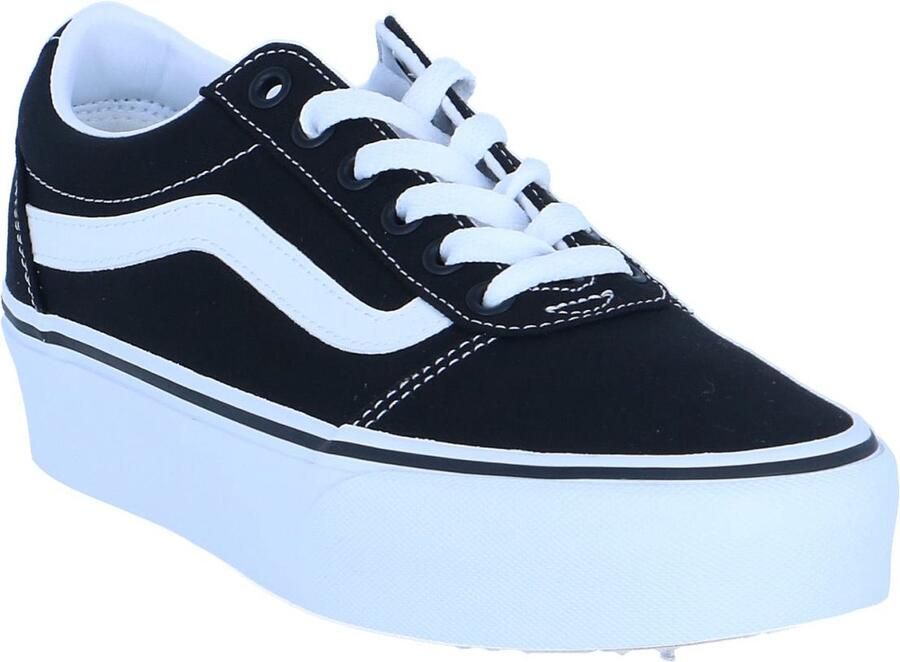 Vans Ua Old Skool Stackform Skate Schoenen suede canvas black true white maat: 40.5 beschikbare maaten:40.5 41 - Foto 18