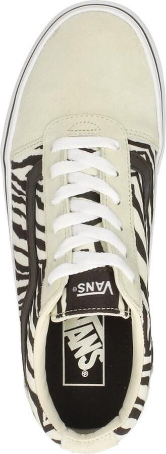 Vans Sportieve Beige Vetersneakers met Contrastdetails Beige Dames - Foto 7