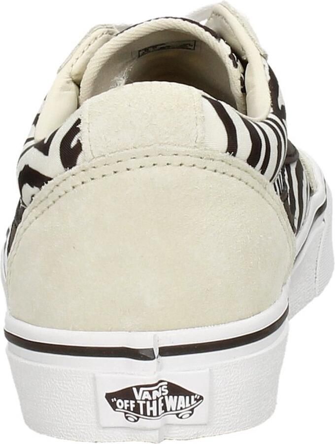 Vans Sportieve Beige Vetersneakers met Contrastdetails Beige Dames - Foto 3