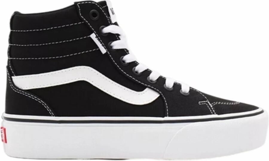 Vans Women Filmore Hi Platform Canvas Black White