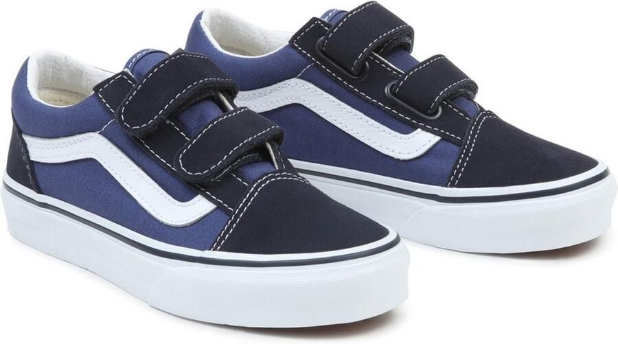 Vans Youth Unisex Kids Lifestyle Classic FTW Sneaker Uy Old Skool V Navy True White - Foto 8