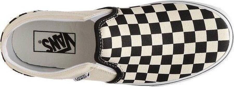 Vans YT Asher (CHECKERS) BLACK NATURAL - Foto 3