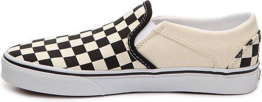 Vans YT Asher (CHECKERS) BLACK NATURAL - Foto 2