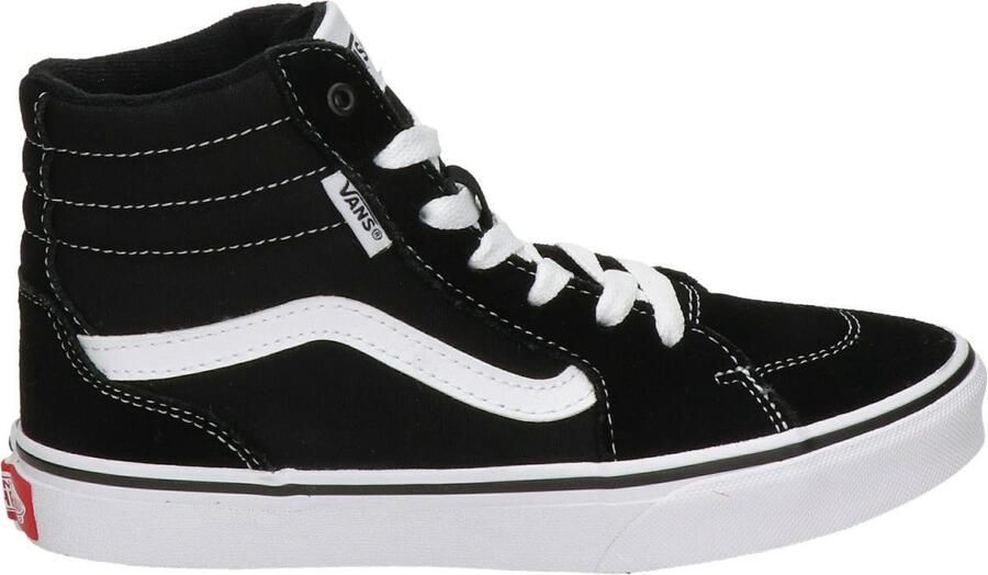 Vans Filmore Hi sneakers zwart wit Suede Effen 30.5