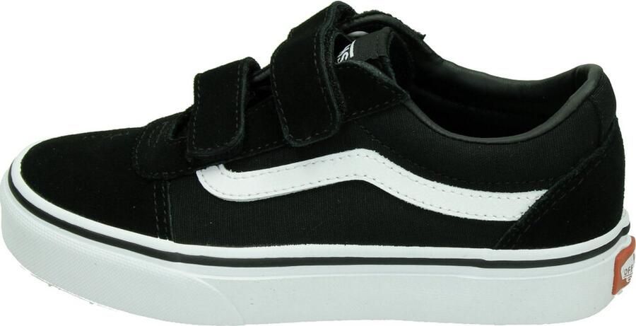 Vans Youth Ward V Suede Canvas Jongens Sneakers Black White - Foto 7