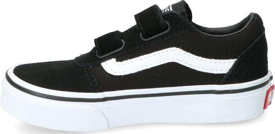 Vans Youth Ward V Suede Canvas Jongens Sneakers Black White - Foto 9