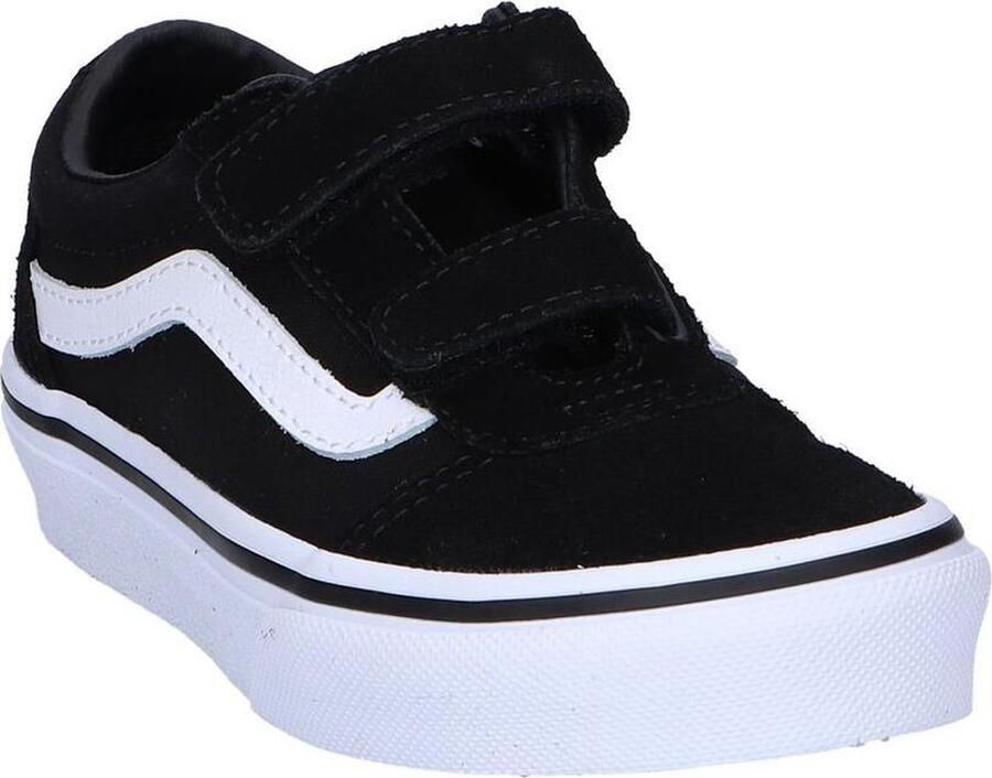 Vans Youth Ward V Suede Canvas Jongens Sneakers Black White - Foto 4