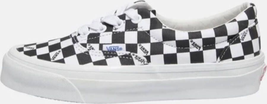 Vans Vault Og Era Lux Heren Sneakers Wit Zwart Checkerboard