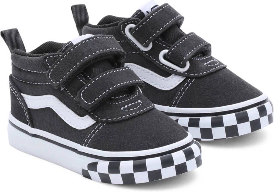 Vans Ward Mid V Check Bumper Unexplored Grijs