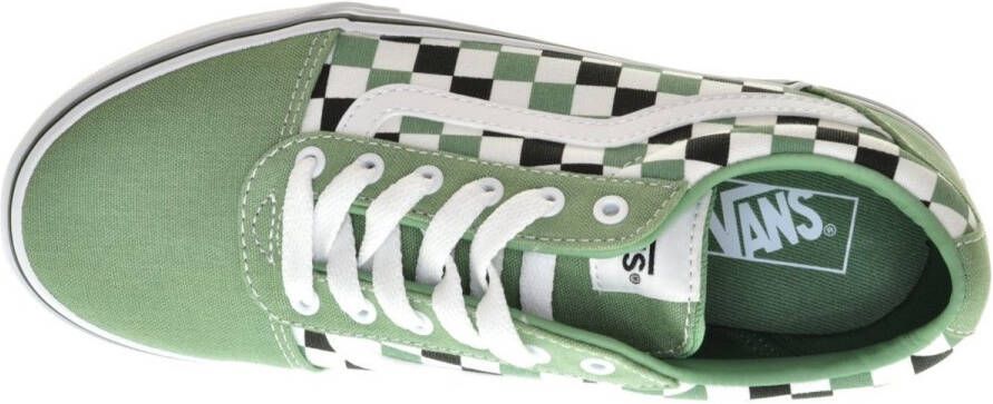 Vans Ward Multi Checker Green White