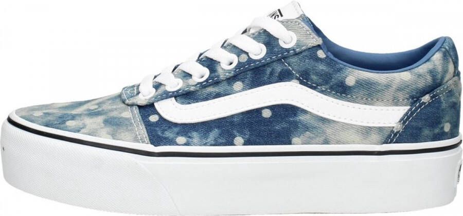 Vans Sneakers Ward Platform van textielen canvasmateriaal