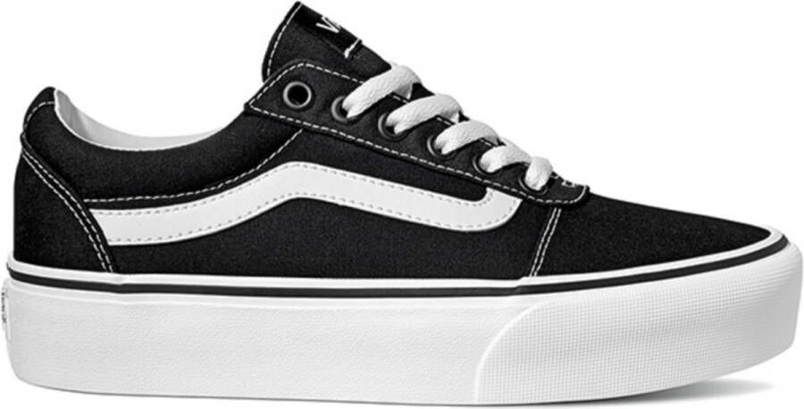 Vans Ua Old Skool Stackform Skate Schoenen suede canvas black true white maat: 40.5 beschikbare maaten:40.5 41 - Foto 10