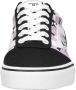 Vans Ward Happy Checkerboard Sneaker Vrouwen Zwart multi Maat - Thumbnail 1