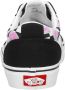 Vans Ward Happy Checkerboard Sneaker Vrouwen Zwart multi Maat - Thumbnail 6