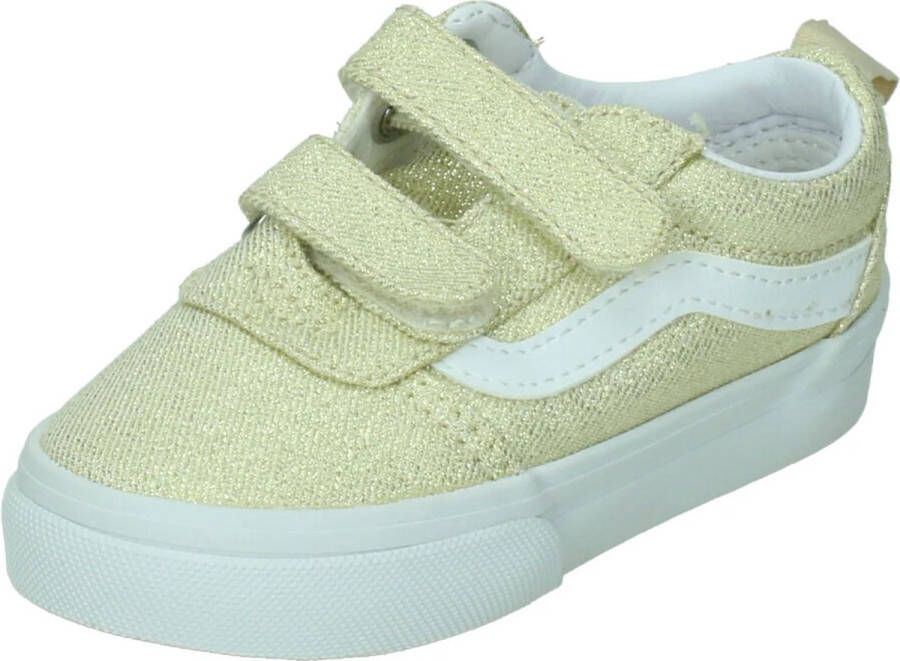 Vans ward v shimmer gold in de kleur geel