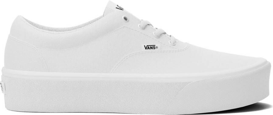 Vans Doheny Platform Canvas Dames Sneakers White
