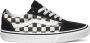 Vans WM Ward Dames Sneakers Black White - Thumbnail 1