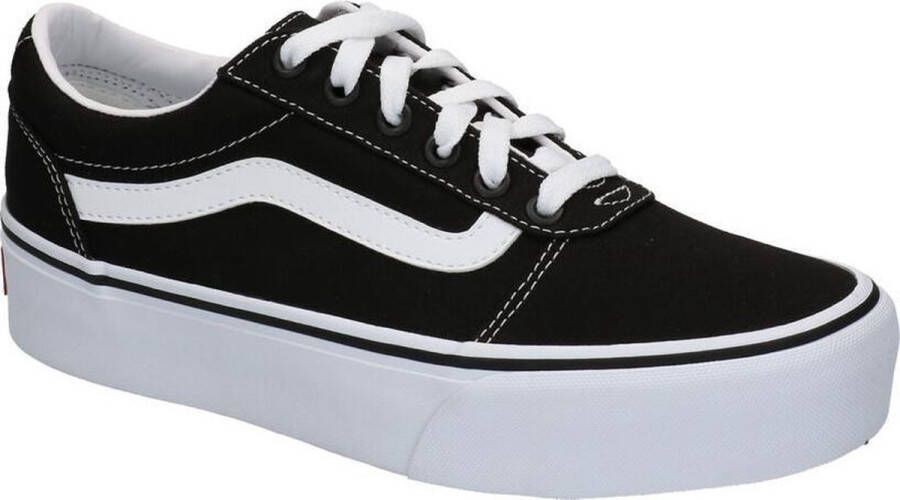 Vans Ua Old Skool Stackform Skate Schoenen suede canvas black true white maat: 40.5 beschikbare maaten:40.5 41 - Foto 20