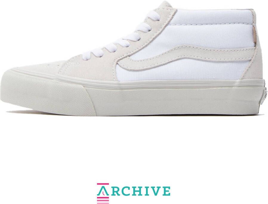 Vans X JJJJOUND x Vans Sk8-Mid VLT LX 'True White'