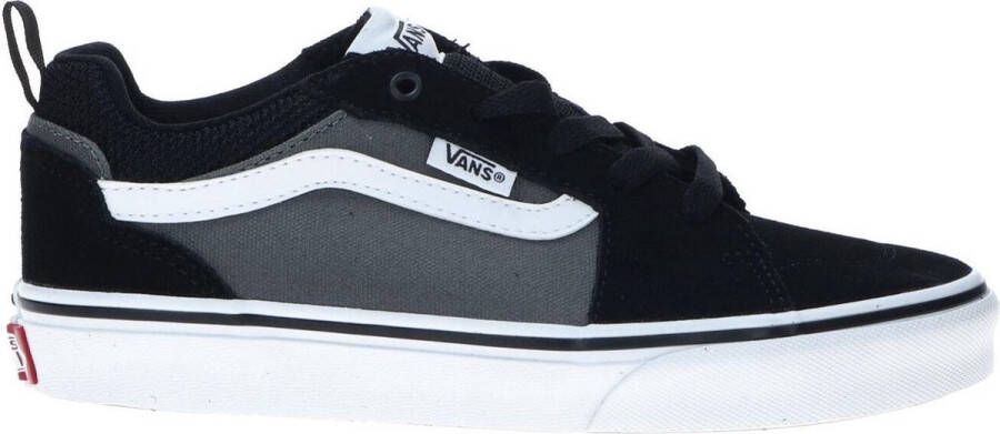 Vans Youth Filmore Jongens Sneakers (Suede Canvas) Black Pewt