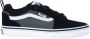 Vans Youth Filmore Sneakers (Suede Canvas) Black Pewt - Thumbnail 1