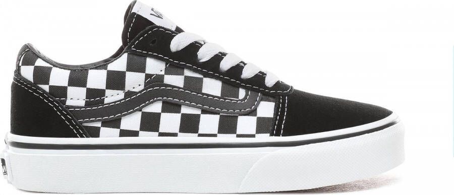 Vans Youth Ward Jongens Sneakers (Checkered)Black True White