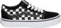 Vans Youth Ward Sneakers (Checkered) Black True White - Thumbnail 5