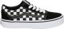 Vans Youth Ward Sneakers (Checkered) Black True White - Thumbnail 2