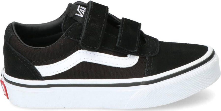 Vans Youth Ward V Suede Canvas Sneakers Black White - Foto 3