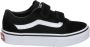Vans Youth Ward V Suede Canvas Jongens Sneakers Black White - Thumbnail 2