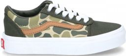 Vans YT ward forest groen sneakers kids(VN0A38J9WLZ1 )