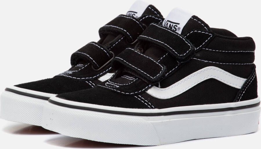Vans Ward sneakers zwart wit Jongens Meisjes Canvas Effen 38 - Foto 8