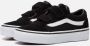Vans Youth Ward V Suede Canvas Sneakers Black White - Thumbnail 2
