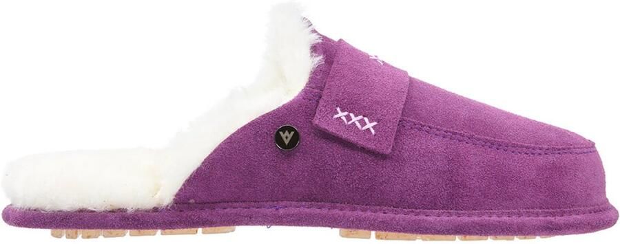 Vanuba Abby Damesschoenen Zwart Wit Slip-on Moccasins Leren