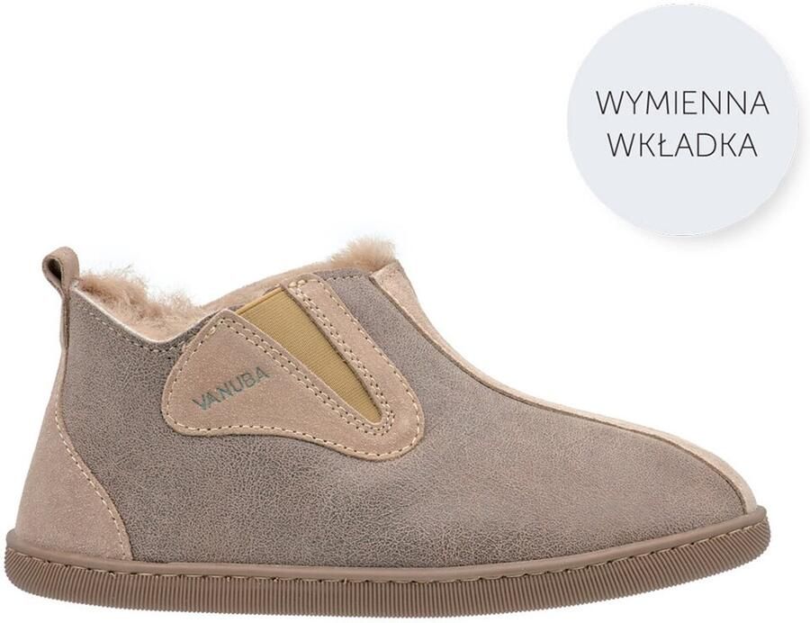 Vanuba Columbia Dames Pantoffels 38 Beige Milieuvriendelijk