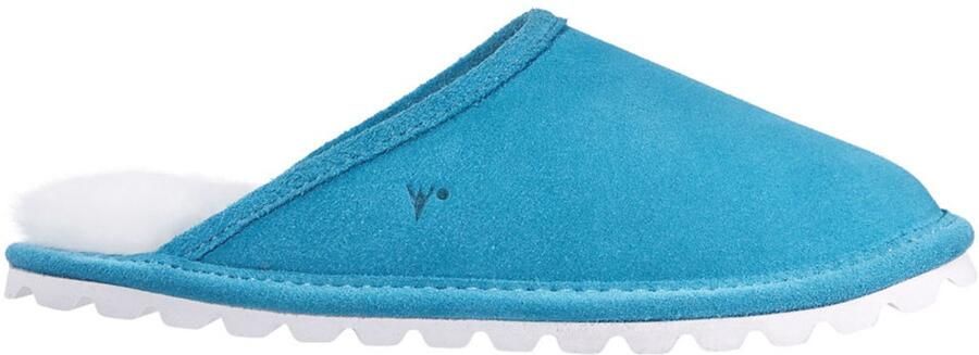 Vanuba Coolalee Kinder Pantoffels Schapenvacht en Wol Zacht Wit Warme Insteek