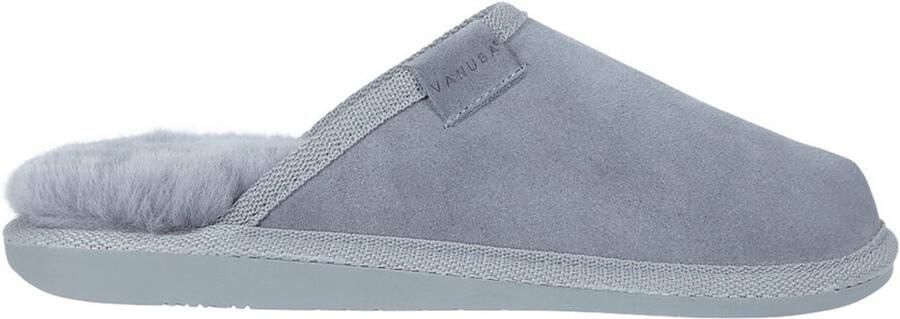 Vanuba Corriedale Dames Pantoffels Grijs-Wit
