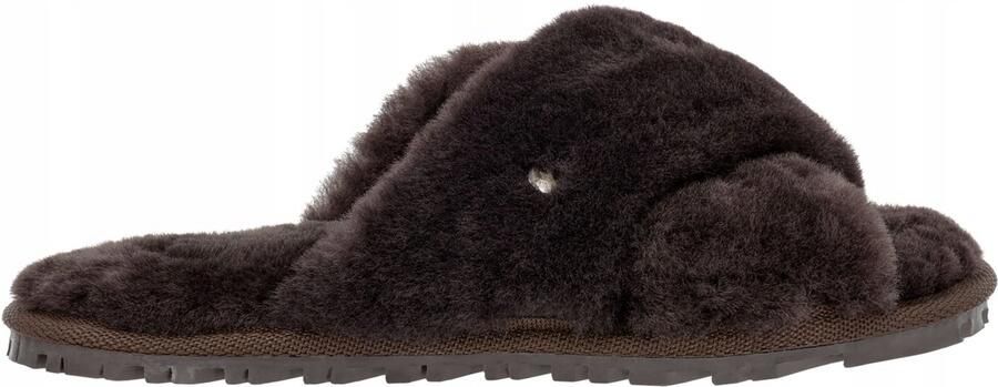 Vanuba Dames Pantoffels Van Wol & Echt Leer