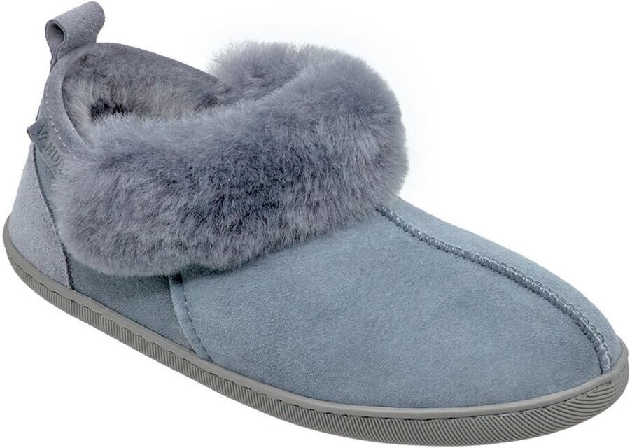 Vanuba Karayaka Pantoffels Verwijderbare Wollen Binnenzool Bruin Ecologisch