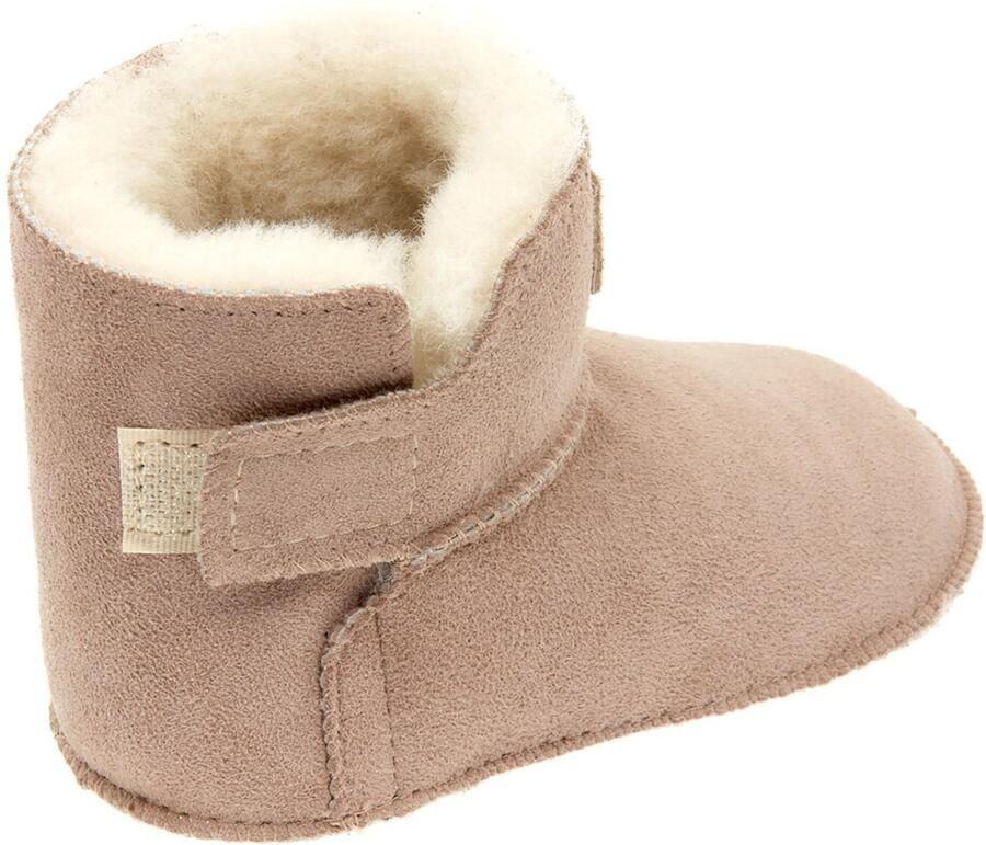 Vanuba KIKO Kinderpantoffels Mustard Handgemaakt Natuurlijk Leer