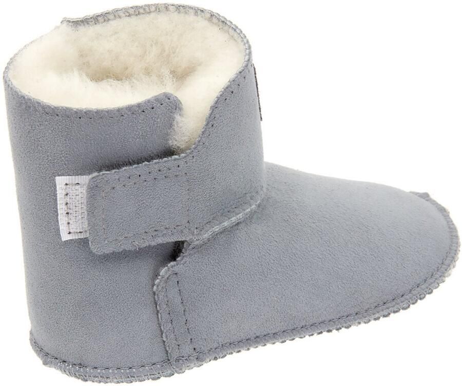 Vanuba KIKO Kinderpantoffels Mustard Leren Handgemaakt