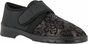 Varomed model Leeds dames comfortschoenen met stretch voorblad in wijdte H